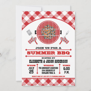 Summer BBQ Uitnodiging