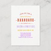 SUMMER BBQ zomerbloem Informatiekaartje (Achterkant)