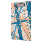 Summer Beach Abstracte geometrische lijnen klembor Klembord (Links)