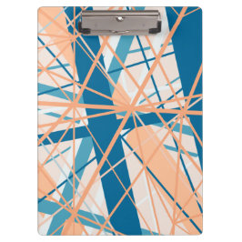 Summer Beach Abstracte geometrische lijnen klembor Klembord