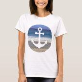 Summer Beach Anchor T-shirt (Voorkant)