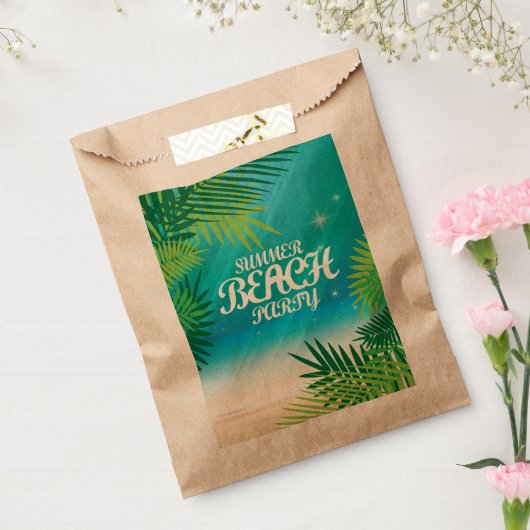 Summer Beach Bedankzakje (Gezegeld)
