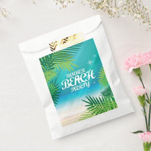 Summer Beach Bedankzakje (Gezegeld)