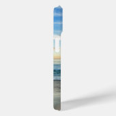 Summer Beach Blue Persoonlijke naam Case-Mate iPhone Case (Achterkant / Rechts)