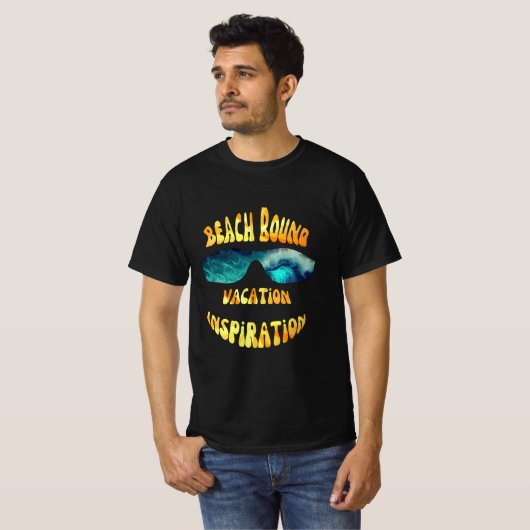 Summer Beach Bound Trip T-shirt (Voorkant volledig)