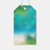 Summer Beach Cadeaulabel (Achterkant)