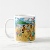 Summer Beach Cats Koffiemok (Links)