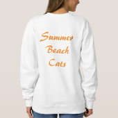 Summer Beach Cats Trui (Achterkant)