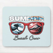 Summer Beach Crew - Zomervibes Muismat (Voorkant)