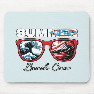 Summer Beach Crew - Zomervibes Muismat