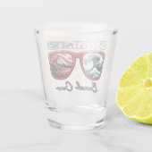 Summer Beach Crew - Zomervibes Shot Glas (Achterkant)