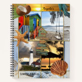 Summer Beach Custom Photo Bullet Journal Notitiebo Notitieboek (Voorkant)