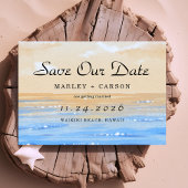 Summer Beach Destination Wedding Save The Date