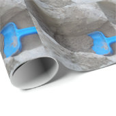 Summer Beach Digging Sand Shovel, Scoop, Pspelen Cadeaupapier (Rol Hoek)