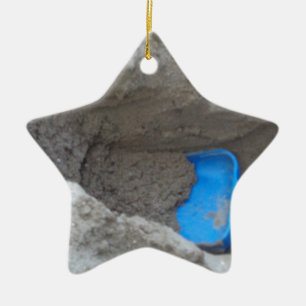 Summer Beach Digging Sand Shovel, Scoop, Pspelen Keramisch Ornament