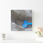 Summer Beach Digging Sand Shovel, Scoop, Pspelen Vierkante Klok (Huis)