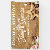 Summer Beach Family Reunion Banner (Verticaal)