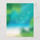 Summer Beach Flyer (Achterkant)