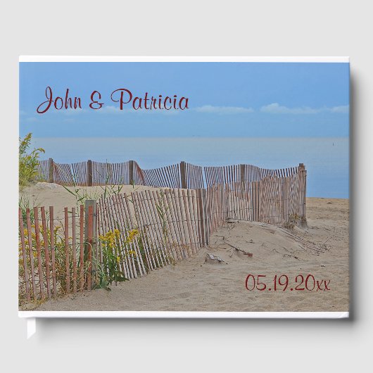 Summer Beach Gastenboek (Voorkant)