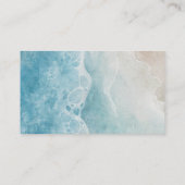 Summer Beach Gift Registry Huwelijksreis Fonds Bru Informatiekaartje (Achterkant)