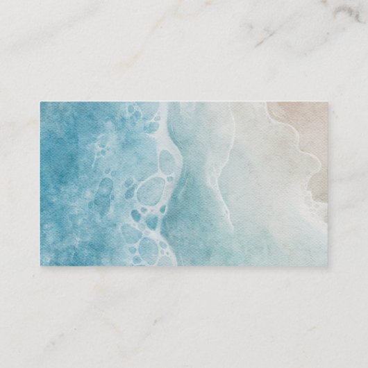 Summer Beach Gift Registry Huwelijksreis Fonds Bru Informatiekaartje (Achterkant)