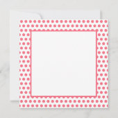 Summer Beach Girl Wenskaart Kaart (Achterkant)