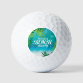Summer Beach Golfballen (Voorkant)