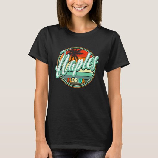 Summer Beach Holiday  Naples T-shirt (Voorkant)