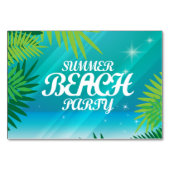 Summer Beach Kaart (Voorkant)