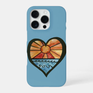 Summer Beach liefde iPhone 16 Pro Hoesje