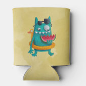 Summer Beach Monster Blikjeskoeler (Achterkant)