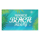 Summer Beach Naambadge (Voorkant)
