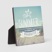 Summer Beach Paradise Fotoplaat (Voorkant)