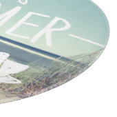 Summer Beach Paradise Snijplank (Hoek)