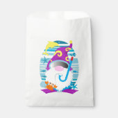 Summer Beach Party Gnome Bedankzakje (Voorkant)