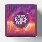 Summer Beach Party nacht Bedankdoosjes (Bovenkant)