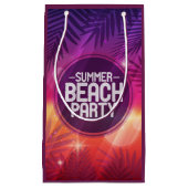 Summer Beach Party nacht Klein Cadeauzakje (Voorkant)