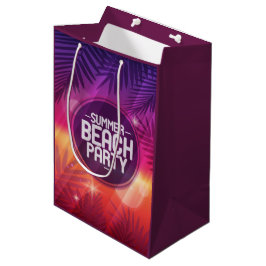 Summer Beach Party nacht Medium Cadeauzakje