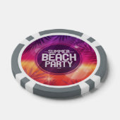 Summer Beach Party nacht Pokerchips (Enkel)