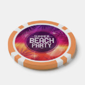 Summer Beach Party nacht Pokerchips (Enkel)