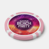 Summer Beach Party nacht Pokerchips (Enkel)