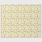 Summer Beach Pattern Cadeaupapier (Vlak)