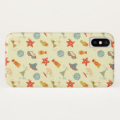 Summer Beach Pattern Case-Mate iPhone Case (Achterkant (horizontaal))