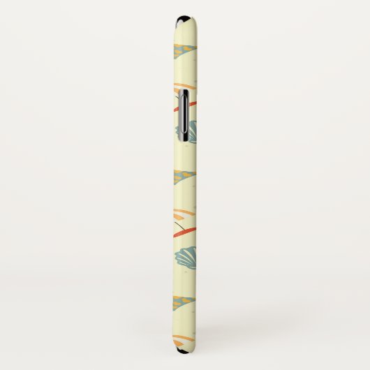 Summer Beach Pattern Case-Mate iPhone Case (Achterkant / rechts)