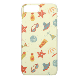 Summer Beach Pattern Case-Mate iPhone Case