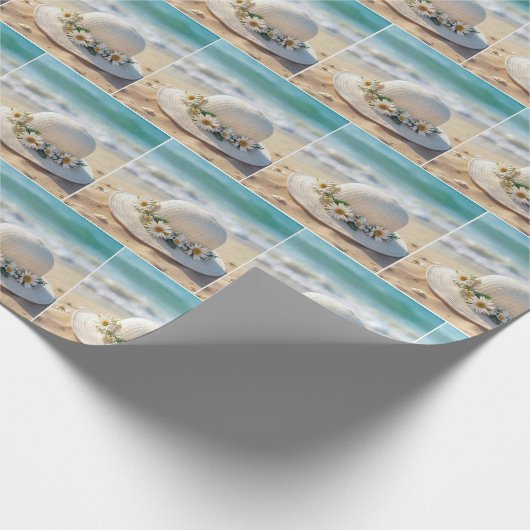 Summer Beach Pet Cadeaupapier (Hoek)