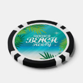 Summer Beach Poker Chips (Enkel)