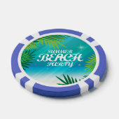 Summer Beach Pokerchips (Enkel)