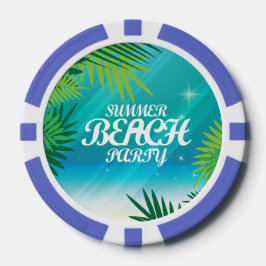 Summer Beach Pokerchips