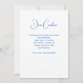 Summer Beach Retirement Congratulations Card (Achterkant)